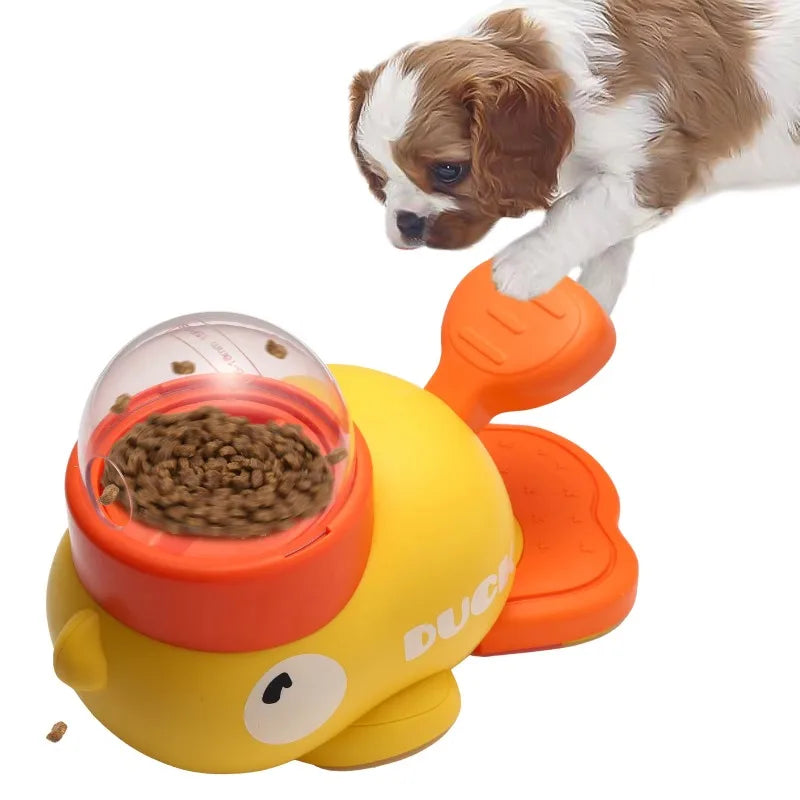 Quack-tastic Snack Attack: The Waddling Duck Feeder That Turns Your Pup into a Puzzle-Solving Snack Ninja!