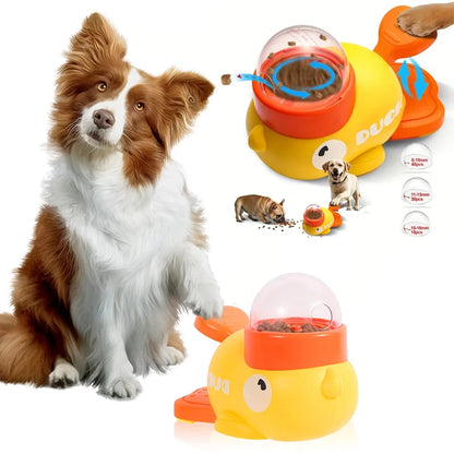 Quack-tastic Snack Attack: The Waddling Duck Feeder That Turns Your Pup into a Puzzle-Solving Snack Ninja!